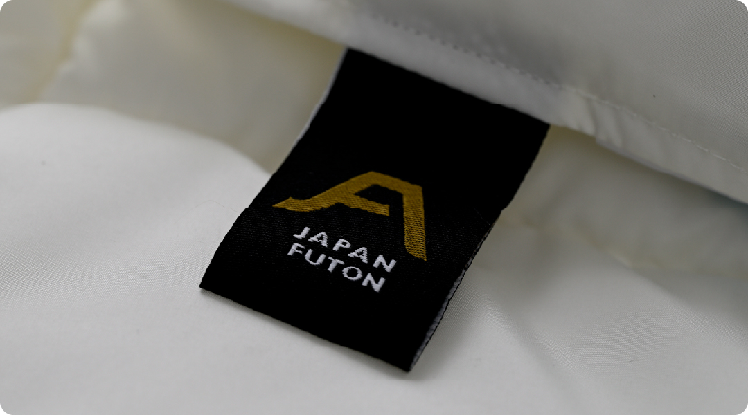 image:JAPAN FUTONラベル